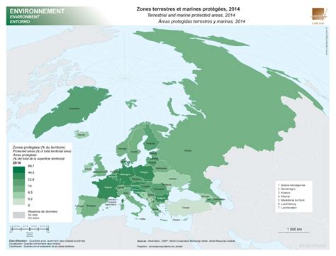 Zones protégées du territoire 2014 Cartoprodig Des cartes pour