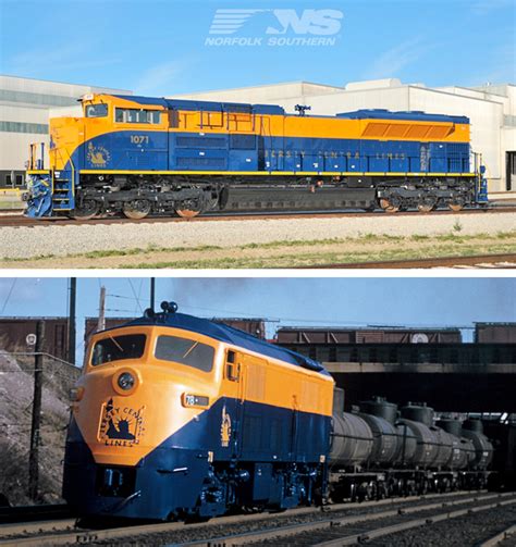 Norfolk Southern Heritage Then And Now Trains Magazine