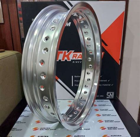 Promo Velg Tk Bright X Hole Warna Sier Diskon Di Seller