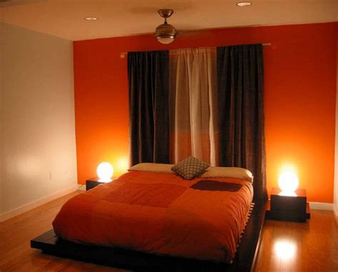 Burnt Orange Walls With Fireplace Colour In Interior Design Decorating In Orange Beautiful