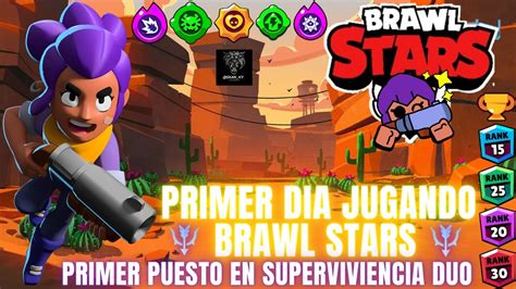 Jugando Con Shelly Por Primera Vez En Brawl Star YouTube