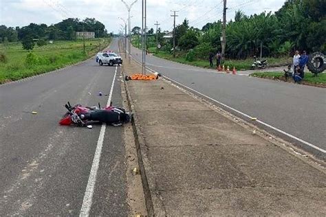 Motociclista Morre E Esposa Fica Ferida Em Acidente Na Ro Em Urup