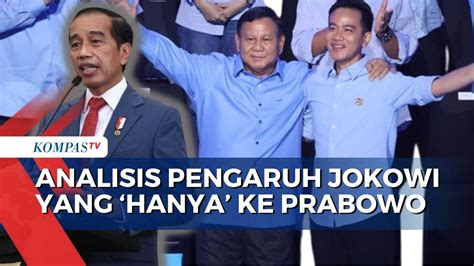 Analisis Pengaruh Jokowi Hanya Berpengaruh Ke Prabowo Gibran Dan Tak Ke