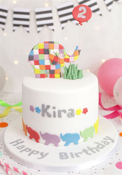 Elmer The Patchwork Elephant Cake Cakey Goodness