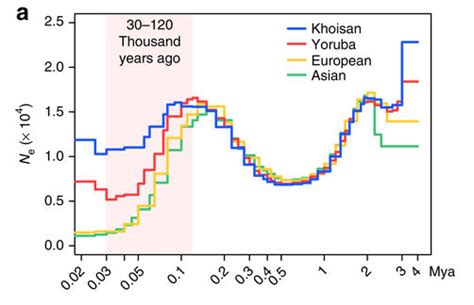 population bottleneck estimates decreasing   faith