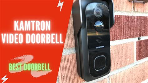 KAMTRON Video Doorbell Review KAMTRON Wireless Doorbell Camera Setup