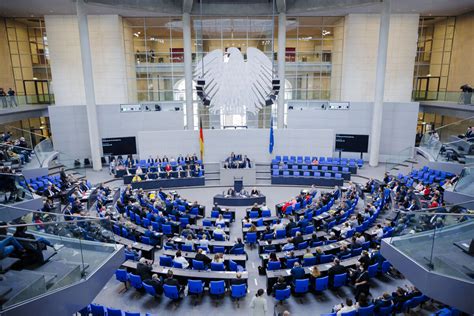 Deutscher Bundestag Bilddatenbank Reichstagsgebäude Plenarsaal