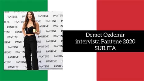 Intervista Di Demet Allevento Pantene Del Sub Ita Youtube