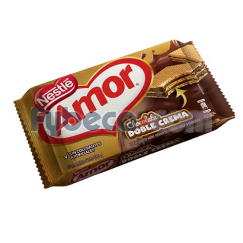 Galleta Amor Waffer Chocolate Doble Crema 130 G Paquete Fybeca