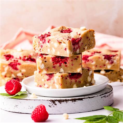 White Chocolate Raspberry Blondies Anna Banana