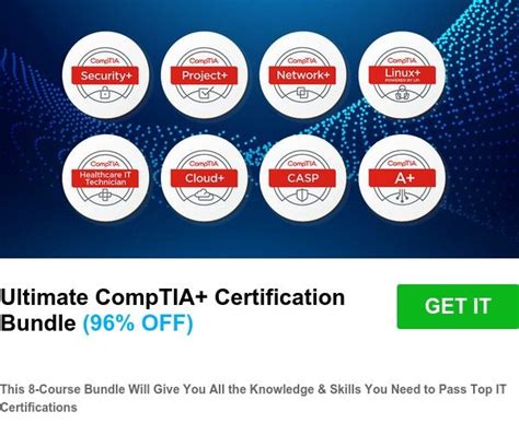 79 Was 2 530 72 Ultimate CompTIA Certification Bundle Stack