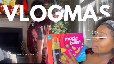 VLOGMAS DAY 4 FINALLY Decorating The Tree MEAL PREP WITH ME Trying