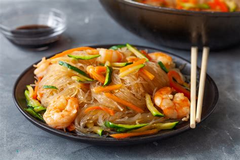 Spaghetti Di Soia Con Verdure E Gamberi Ricetta Semplice Passo Passo