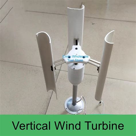 Modelo de turbina eólica de eje Vertical generador de imán permanente