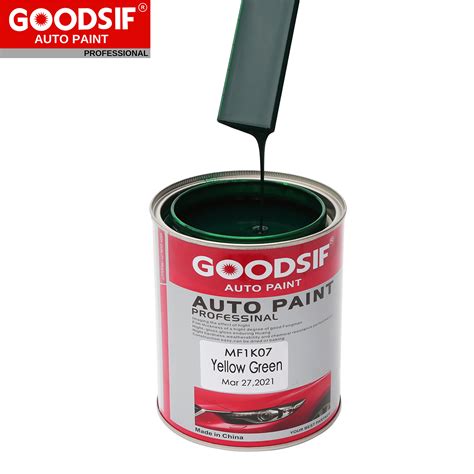 Car Refinish Paint K Pure Solid Silver Pearl Color Auto Primer Solvent