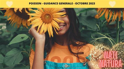 POISSON Guidance Générale OCTOBRE 2023 Les énergies pour le mois d