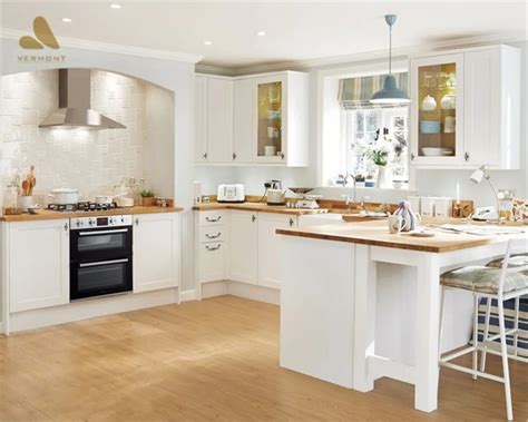 White Shaker Style Kitchen Cabinets Image To U