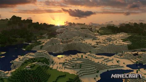 Minecraft Landscape WQHD 1440p Wallpaper Pixelz