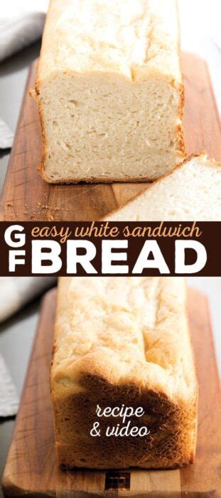 Easy Gluten Free White Sandwich Bread Recipe Tender And Springy