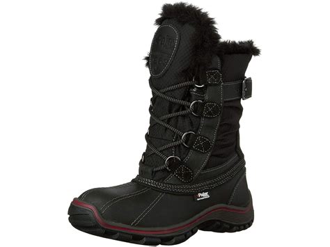 Pajar Canada Womens Adelaide Leather Closed Toe Ankle Cold Weather Boots