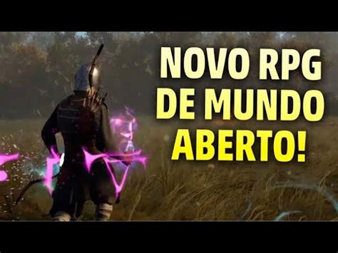 NOVO RPG De MUNDO ABERTO Inspirado Em SKYRIM Me SUPREENDEU Demais Veja