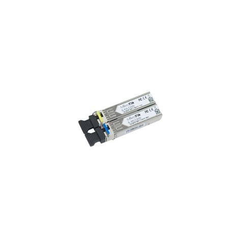 MikroTik SFP optický modul S-35/53LC20D, SM, 20km, 1.25G (pár)