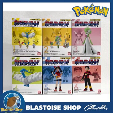 Pokemon Scale World Hoenn Set Vol 2 Gardevoir Altaria Feebas Kirlia