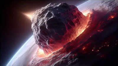 Earth Enormous City Size Comet Racing Towards Earth After Explosion