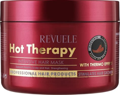 Revuele Intensive Hot Therapy Hair Mask With Thermo Effect Mascarilla Para Crecimiento De