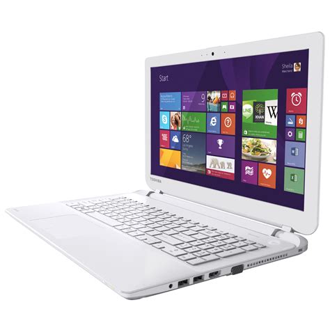 Toshiba Satellite L D B N Blanc Pc Portable Toshiba Sur Ldlc