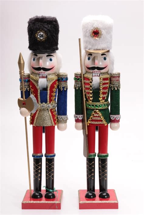 Mark Roberts Large Decorative Wooden Nutcrackers Ebth