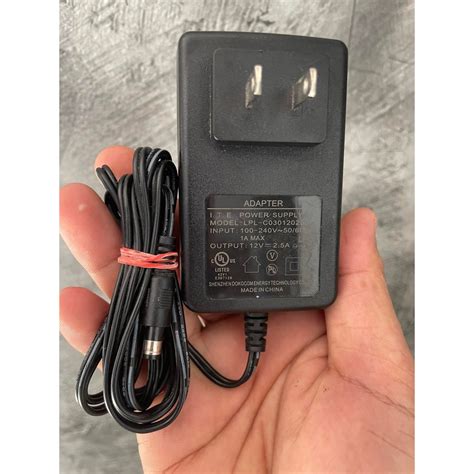 Dc อะแดปเตอร์ Adapter 12v 2 5a Dc 5 5 X 2 1mm มือสองใช้งานได้ปกติ Shopee Thailand