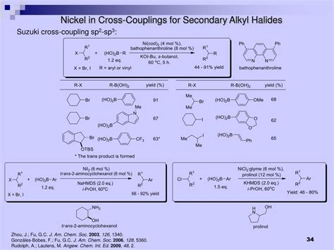 PPT C Sp 3 Coupling Using Alkyl Halides As Electrophiles Work By