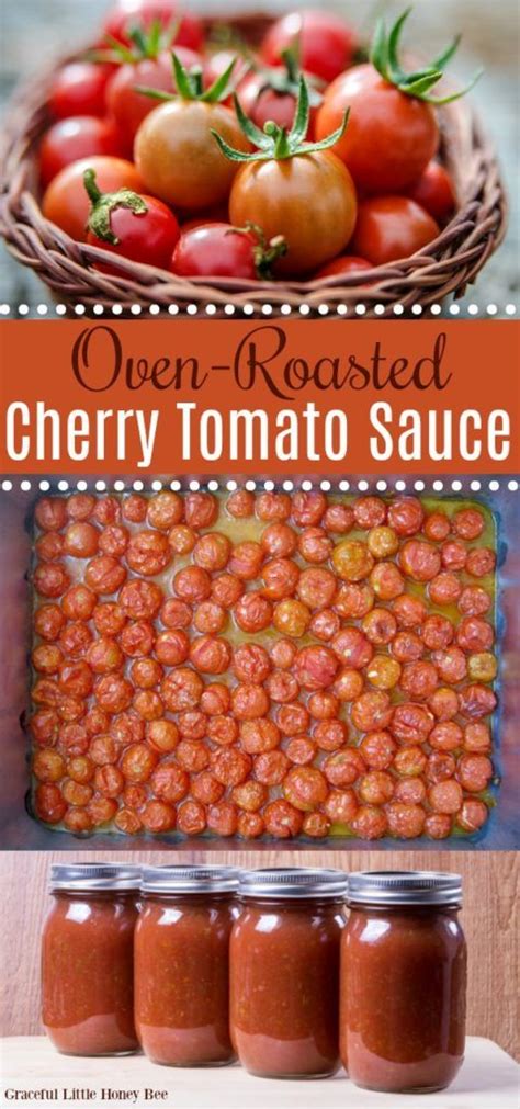 Oven Roasted Cherry Tomato Sauce Freezer Friendly Artofit