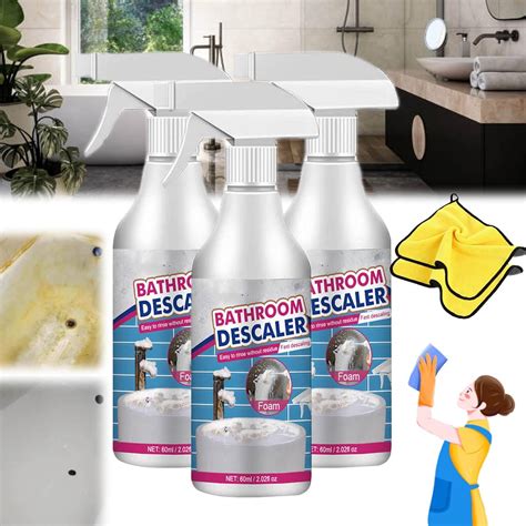 Qinmao Stubborn Stains Cleaner Bathroom Descaler Cleaner