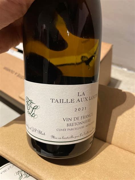 Domaine De La Taille Aux Loups Vin De France Cuv E Parcellaire