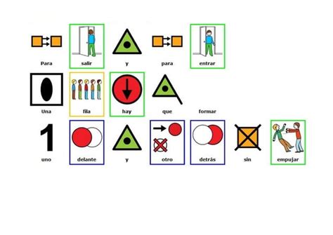 Canción con pictos para hacer la fila PPT