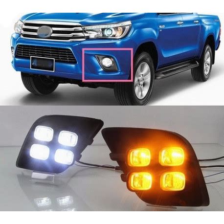 Feux De Jour DRL TOYOTA HILUX VIGO REVO Xenon Discount