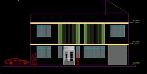 House 2d Dwg Full Plan For Autocad • Designs Cad