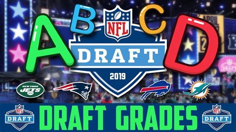 2019 Nfl Draft Grades Winners And Losers Afc East Patriots Dolphins Bills