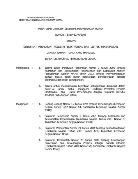 PDF DEPARTEMEN PERHUBUNGAN DIREKTORAT JENDERAL Gloopic Net Uploads