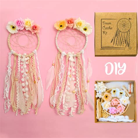 Diy Dream Catcher Kit For Kids And Adults Make Your Own Etsy