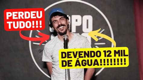 MINHA EMPRESA está DEVENDO 12 MIL de ÁGUA Stand Up STEVAN GAIPO YouTube