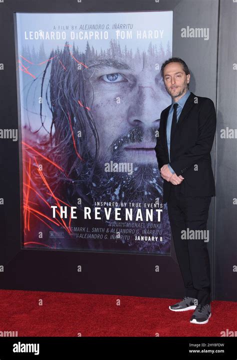 Emmanuel Lubezki attends "The Revenant" World Premiere held at the TCL ...