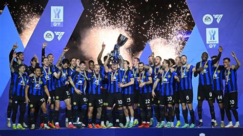 Napoli Vs Inter 0 1 Il Nerazzuri Juara Piala Super Italia Tiga Kali