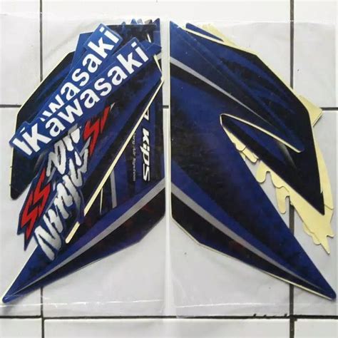 Jual Stripping Sticker Lis Motor Standar Kawasaki Ninja Ss Tahun 2012