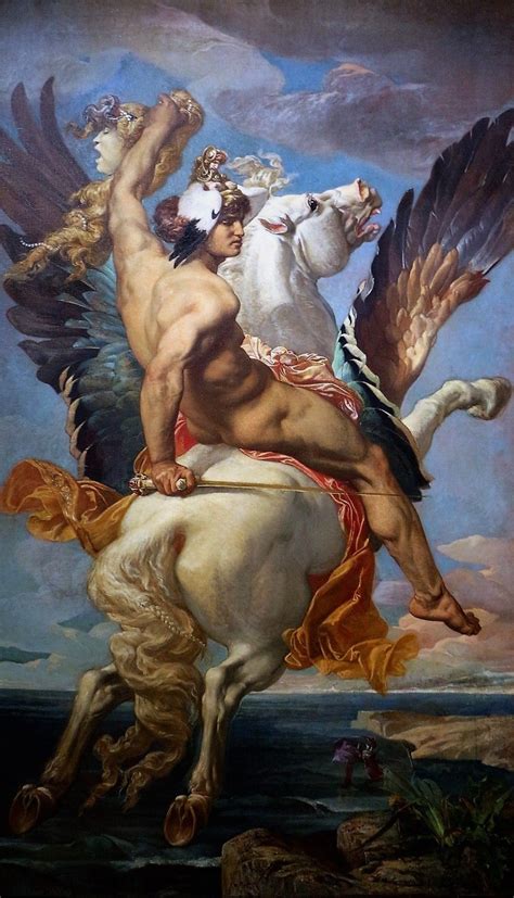 Oldpaintings Perseus By Paul Joseph Blanc French