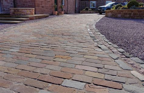 Old York And Cotswold Block Paving Pavestone Natural Paving Stone For