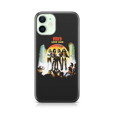 Retro Rock Band Kiss Love Gun Gene Simmons Phone Case Chief T Shirt