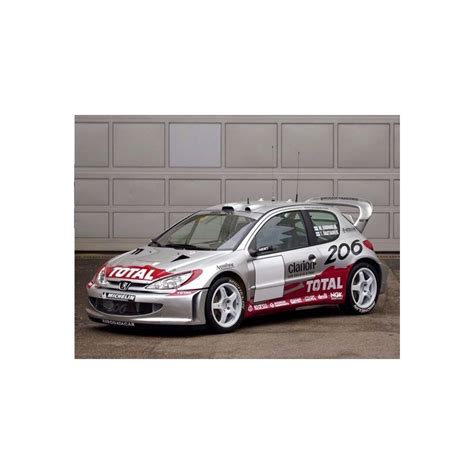 Peugeot 206 Wrc Full Rally Graphics Kit